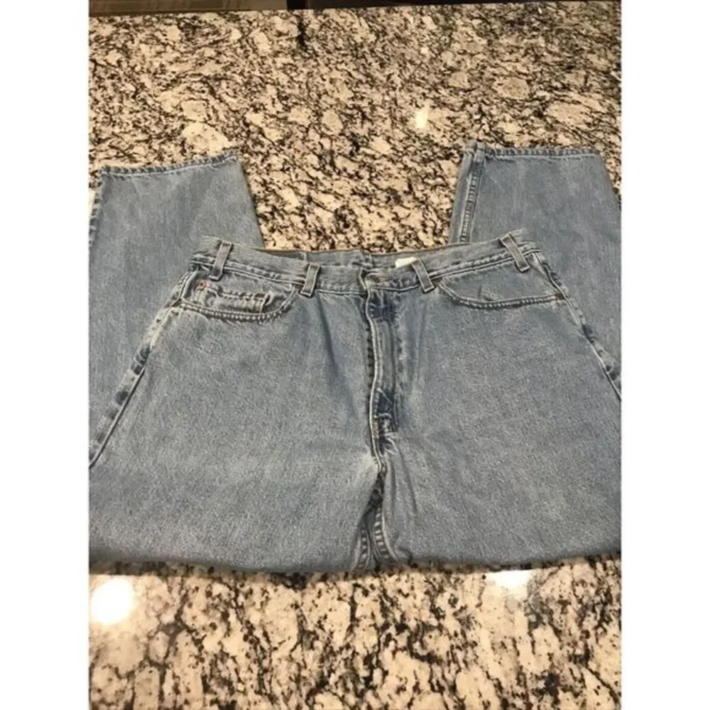 LEVI'S 550 RELAXED FIT MEN'S JEANS SIZE 38‎ X 30 RED TAB MEDIUM WASH 100% COTTON